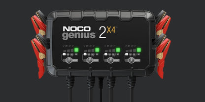 NOCO GENIUS2X4 6V/12V 4 - Bank 8A Smart Battery Charger - Fenix Motorsports - Battery Charger