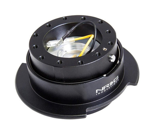 NRG Steering Quick Release Kit 2.5 Black - Fenix Motorsports - Steering and Components,Steering Wheels and Components,Steering Wheel Quick Disconnects