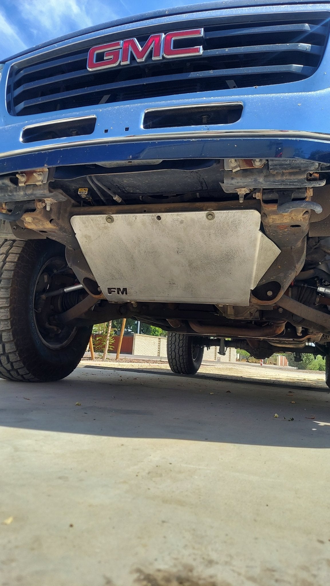 OEM Replacement Front Skid Plate — 1999–2006 Chevy Silverado & GMC Sierra 1500 4WD - Fenix Motorsports LLC - OEM Skid Plate