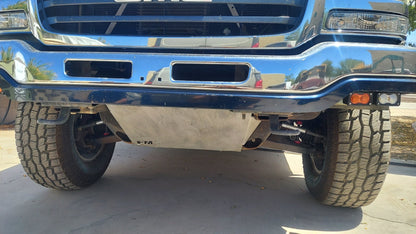 OEM Replacement Front Skid Plate — 1999–2006 Chevy Silverado & GMC Sierra 1500 4WD - Fenix Motorsports LLC - OEM Skid Plate