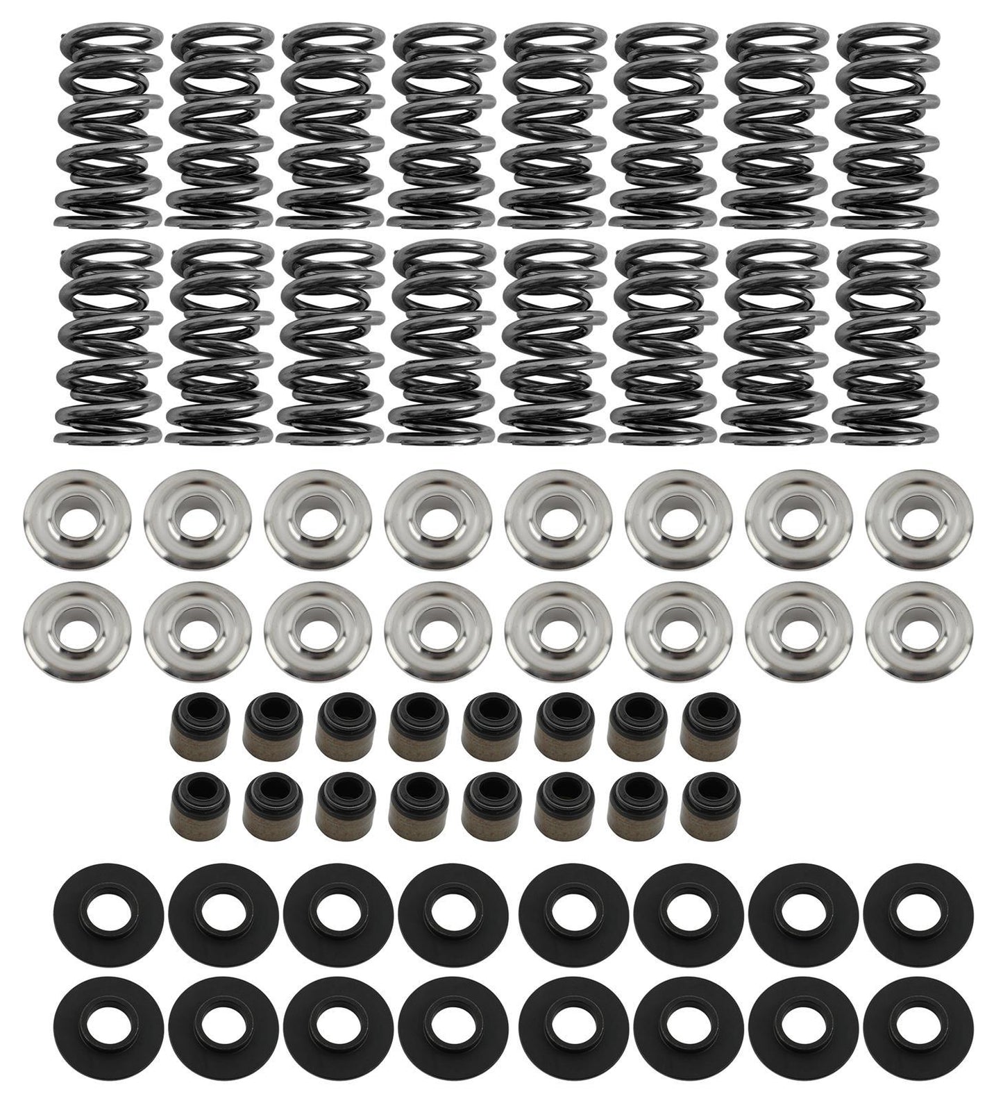 Platinum Dual Spring LS Kit Steel Retainer - Fenix Motorsports - Engines and Components,Camshafts and Valvetrain,Valve Springs