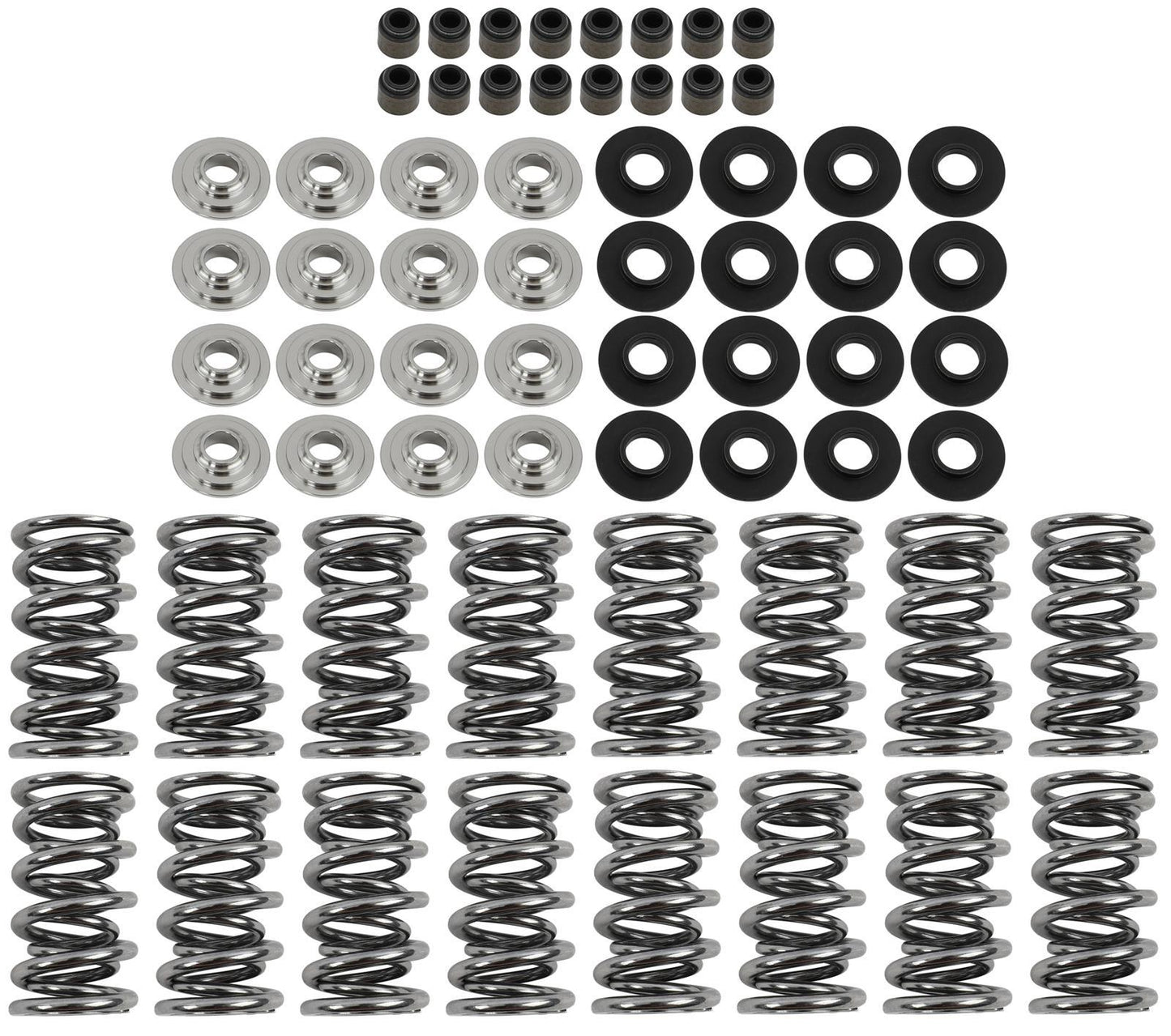 Platinum Dual Spring LS Kit Titanium Retainer - Fenix Motorsports - Engines and Components,Camshafts and Valvetrain,Valve Springs