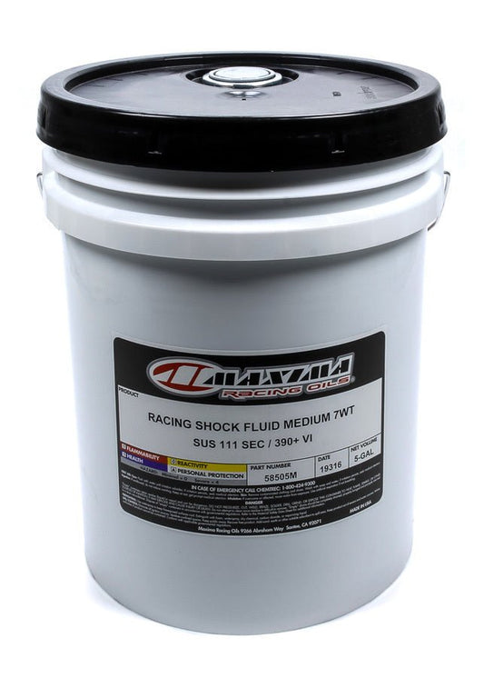 Racing Shock Fluid Medium 7wt. 5 Gallon - Fenix Motorsports - Oils, Fluids and Sealer,Oils, Fluids and Additives,Shock Absorber Oil