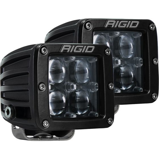 Rigid Ind. D Series Pro Black Housing (Pair) - Fenix Motorsports - Light Pod