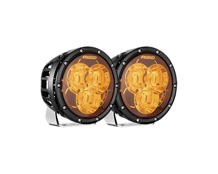 Rigid Industries 360 6 Inch Amber Laser Spot LED Pod Light (P/N 36212) - Fenix Motorsports - 