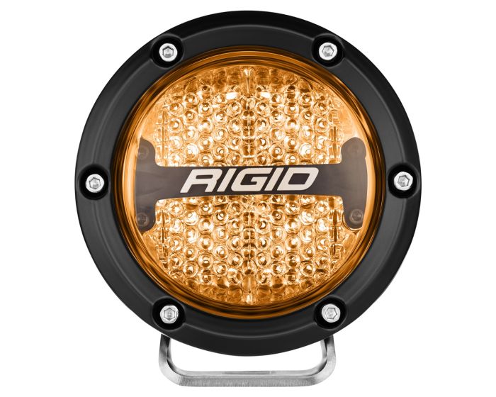 Rigid Industries 360 Pro 4 Inch Diffused Optic LED Light Pods with RGBW Backlight (P/N 36400) - Fenix Motorsports - Light Pod
