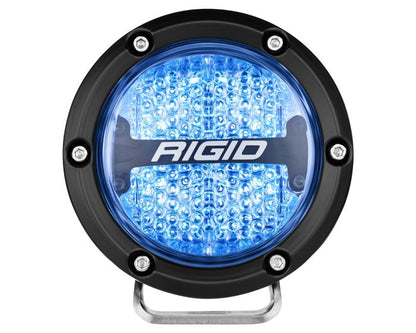 Rigid Industries 360 Pro 4 Inch Diffused Optic LED Light Pods with RGBW Backlight (P/N 36400) - Fenix Motorsports - Light Pod