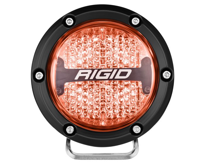 Rigid Industries 360 Pro 4 Inch Diffused Optic LED Light Pods with RGBW Backlight (P/N 36400) - Fenix Motorsports - Light Pod