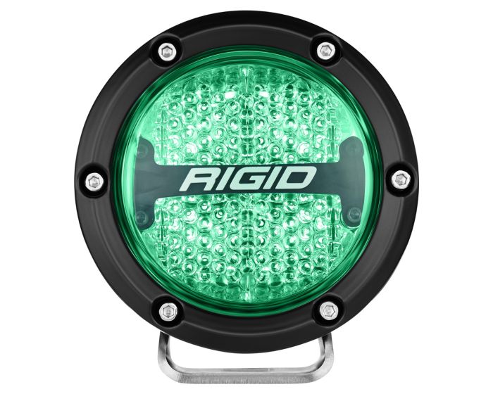 Rigid Industries 360 Pro 4 Inch Diffused Optic LED Light Pods with RGBW Backlight (P/N 36400) - Fenix Motorsports - Light Pod