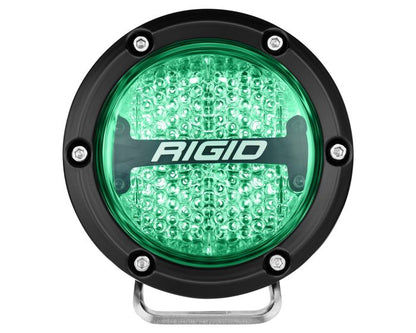 Rigid Industries 360 Pro 4 Inch Diffused Optic LED Light Pods with RGBW Backlight (P/N 36400) - Fenix Motorsports - Light Pod