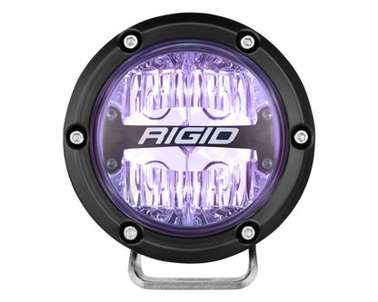 Rigid Industries 360 Pro 4 Inch Drive Optic LED Pod with RGBW Backlight (P/N 36401) - Fenix Motorsports - Light Pod