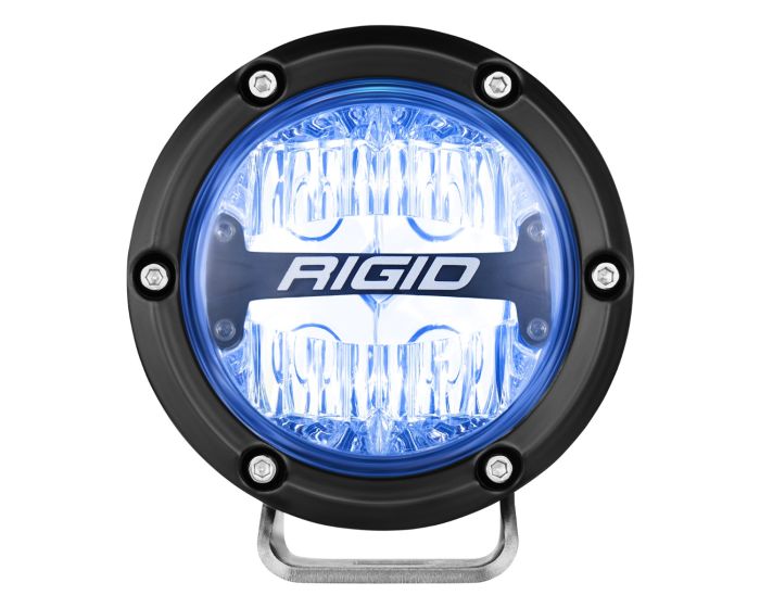 Rigid Industries 360 Pro 4 Inch Drive Optic LED Pod with RGBW Backlight (P/N 36401) - Fenix Motorsports - Light Pod