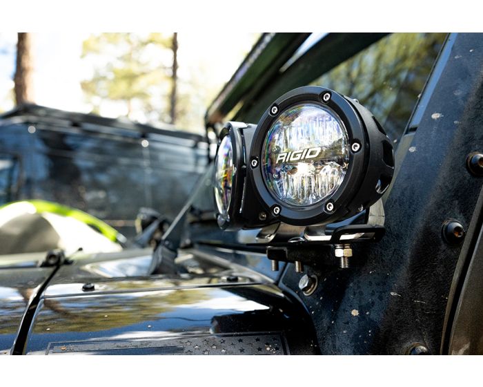 Rigid Industries 360 Pro 4 Inch Drive Optic LED Pod with RGBW Backlight (P/N 36401) - Fenix Motorsports - Light Pod