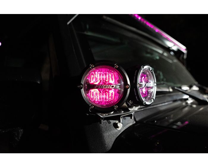 Rigid Industries 360 Pro 4 Inch Drive Optic LED Pod with RGBW Backlight (P/N 36401) - Fenix Motorsports - Light Pod