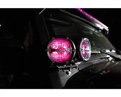 Rigid Industries 360 Pro 4 Inch Drive Optic LED Pod with RGBW Backlight (P/N 36401) - Fenix Motorsports - Light Pod