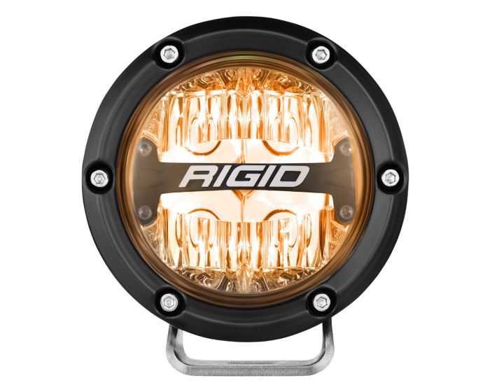 Rigid Industries 360 Pro 4 Inch Drive Optic LED Pod with RGBW Backlight (P/N 36401) - Fenix Motorsports - Light Pod