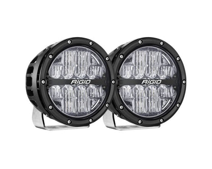 Rigid Industries 360 Pro 6 Inch Driving Pod Light with RGBW Backlight (P/N 36411) - Fenix Motorsports - Light Pod