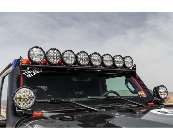 Rigid Industries 360 Pro 6 Inch Driving Pod Light with RGBW Backlight (P/N 36411) - Fenix Motorsports - Light Pod