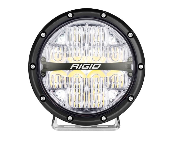 Rigid Industries 360 Pro 6 Inch Driving Pod Light with RGBW Backlight (P/N 36411) - Fenix Motorsports - Light Pod
