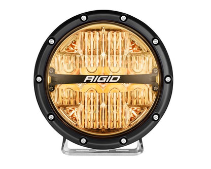 Rigid Industries 360 Pro 6 Inch Driving Pod Light with RGBW Backlight (P/N 36411) - Fenix Motorsports - Light Pod