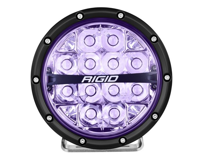 Rigid Industries 360 RGBW 6 inch LED Spot Light - Pair (P/N 36412) - Fenix Motorsports - Light Pod