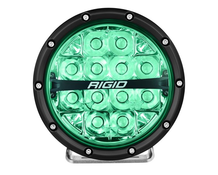 Rigid Industries 360 RGBW 6 inch LED Spot Light - Pair (P/N 36412) - Fenix Motorsports - Light Pod