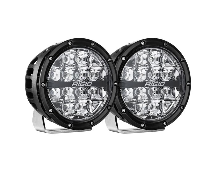 Rigid Industries 360 RGBW 6 inch LED Spot Light - Pair (P/N 36412) - Fenix Motorsports - Light Pod