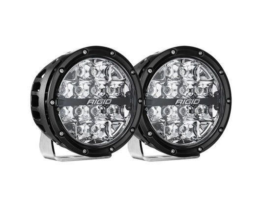 Rigid Industries 360 RGBW 6 inch LED Spot Light - Pair (P/N 36412) - Fenix Motorsports - Light Pod