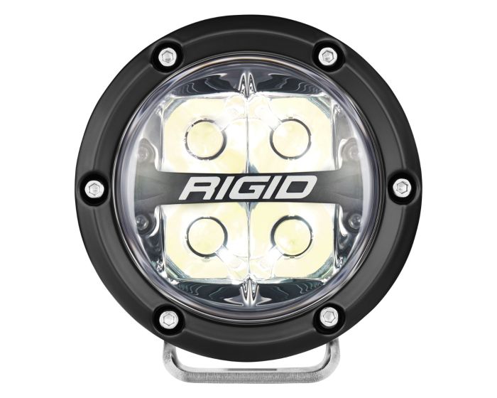 Rigid Industries 360 Series 4 Inch LED Spot Pod Light RGBW Backlight (P/N 36402) - Fenix Motorsports - Light Pod