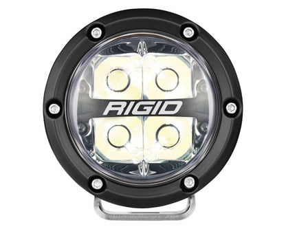 Rigid Industries 360 Series 4 Inch LED Spot Pod Light RGBW Backlight (P/N 36402) - Fenix Motorsports - Light Pod