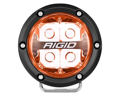 Rigid Industries 360 Series 4 Inch LED Spot Pod Light RGBW Backlight (P/N 36402) - Fenix Motorsports - Light Pod