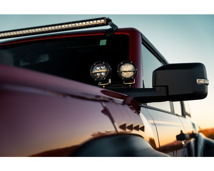 Rigid Industries 360 Series 4 Inch LED Spot Pod Light RGBW Backlight (P/N 36402) - Fenix Motorsports - Light Pod