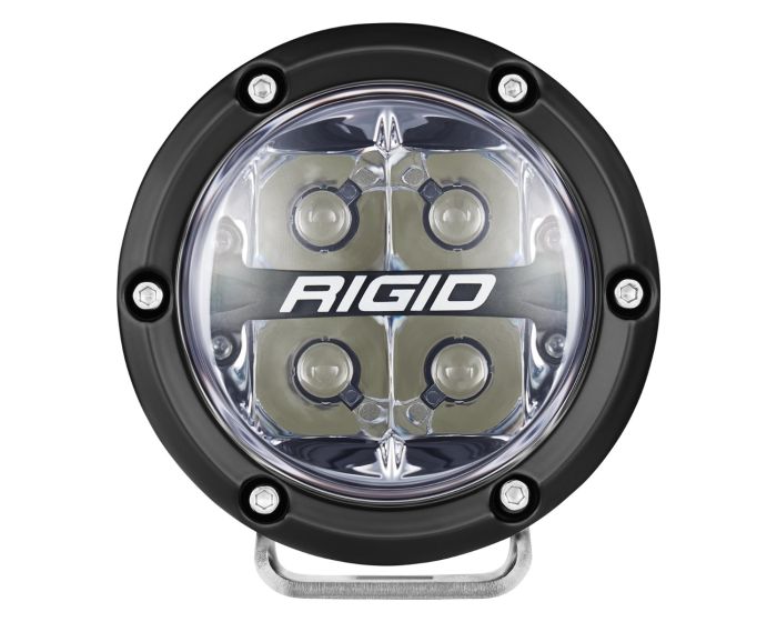 Rigid Industries 360 Series 4 Inch LED Spot Pod Light RGBW Backlight (P/N 36402) - Fenix Motorsports - Light Pod