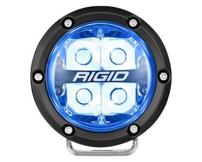 Rigid Industries 360 Series 4 Inch LED Spot Pod Light RGBW Backlight (P/N 36402) - Fenix Motorsports - Light Pod