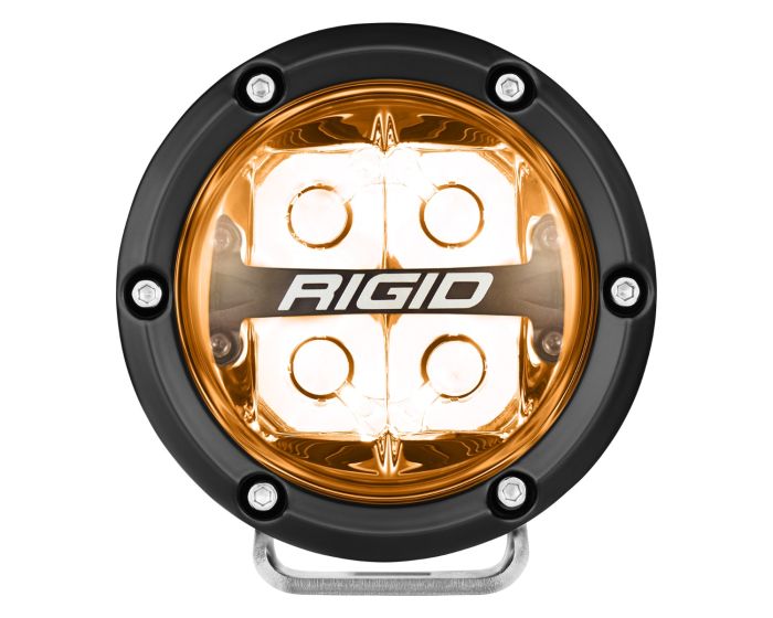 Rigid Industries 360 Series 4 Inch LED Spot Pod Light RGBW Backlight (P/N 36402) - Fenix Motorsports - Light Pod