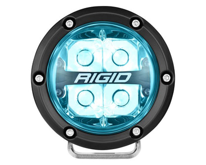 Rigid Industries 360 Series 4 Inch LED Spot Pod Light RGBW Backlight (P/N 36402) - Fenix Motorsports - Light Pod