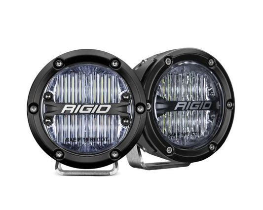 Rigid Industries 360 series Pro SAE Fog White - Pair (P/N 36120) - Fenix Motorsports - 