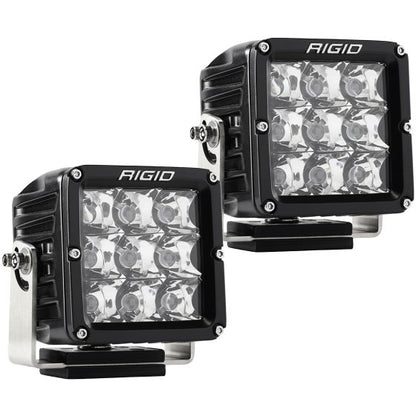 Rigid Industries D - XL Pro Spot LED Pods – Surface Mount (Part 322213) - Fenix Motorsports - Light Pod in a clean white studio background