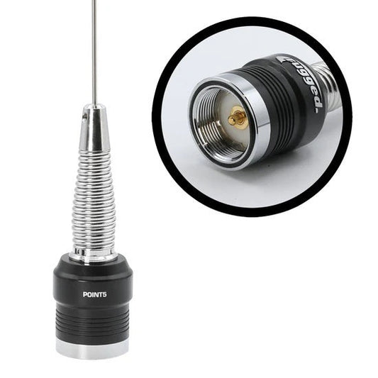 Rugged Radios Antenna GMRS & UHF Whip - Fenix Motorsports - Mobile Electronics,Power Accessories,Antennas and Components