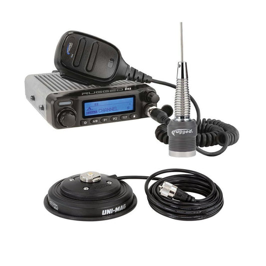 Rugged Radios Radio Kit M1 w/Antenna Digital / Analog VHF - Fenix Motorsports - Mobile Electronics,Race Radios and Components,Radios