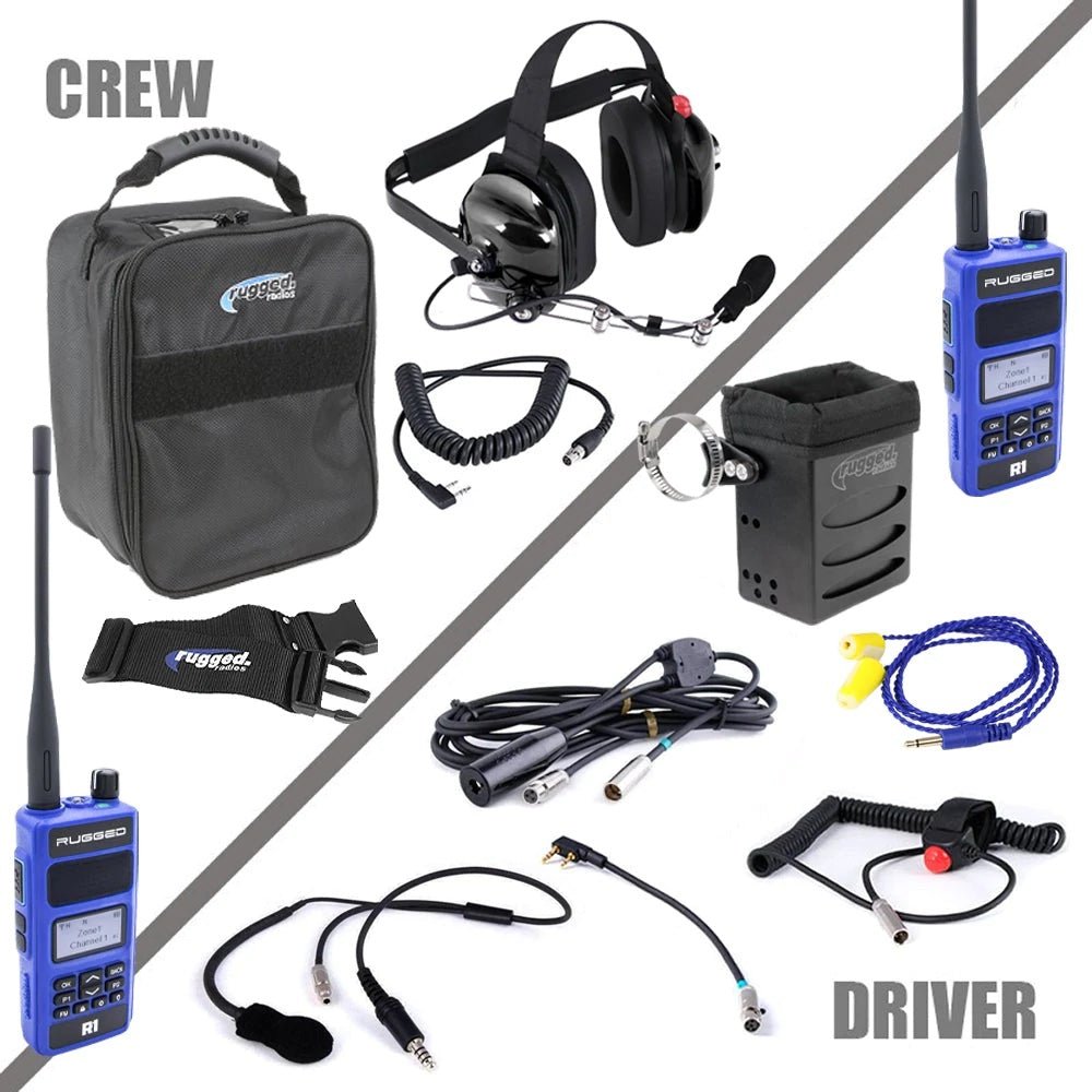Rugged Radios Radio System Complete Team IMSA R1 UHF / VHF - Fenix Motorsports - Mobile Electronics,Race Radios and Components,Radios