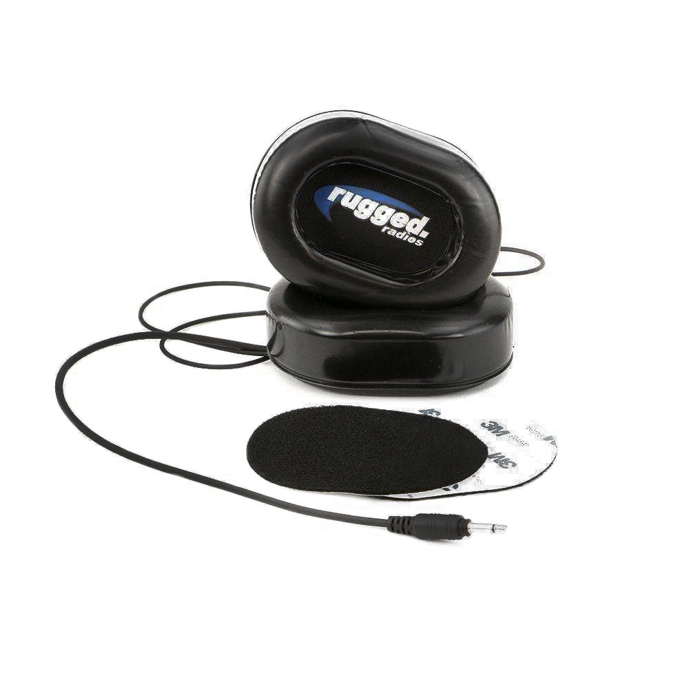 Rugged Radios Speaker Kit Helmet Ear Cups 3.5mm Cord - Fenix Motorsports - Mobile Electronics,Race Radios and Components,Headphones and Ear Phones