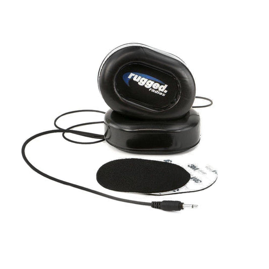 Rugged Radios Speaker Kit Helmet Ear Cups 3.5mm Cord - Fenix Motorsports - Mobile Electronics,Race Radios and Components,Headphones and Ear Phones