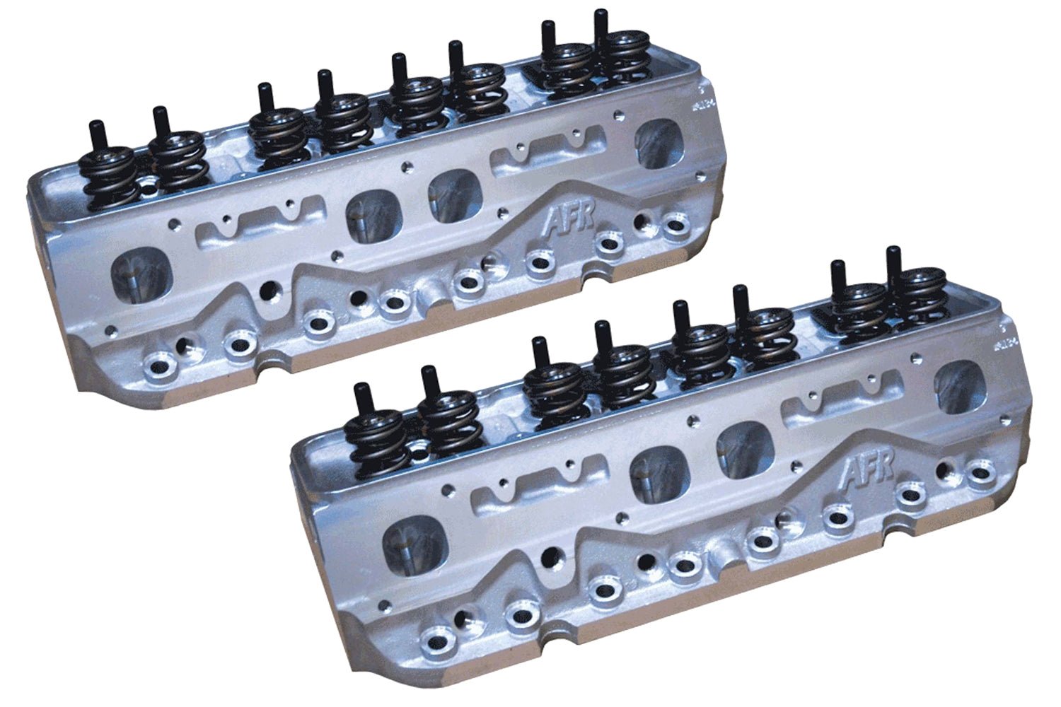 SBC 227cc CNC Alum Heads Eliminator Race 65cc A/P - Fenix Motorsports - Engines and Components,Cylinder Heads and Components,Cylinder Heads