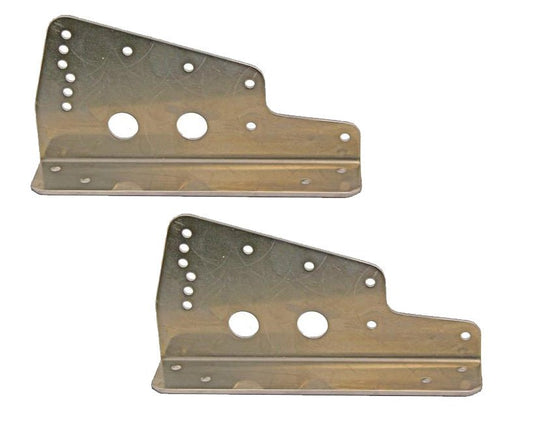 Seat Mount Floor 3/16in Aluminum 2 - pc - Fenix Motorsports - Interior and Accessories,Seats and Components,Seat Brackets, Mounts, and Sliders