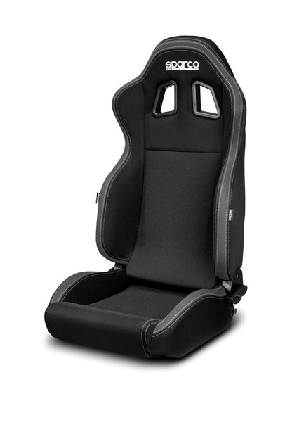 Sparco R100 Reclining Racing Seat – Black / Gray