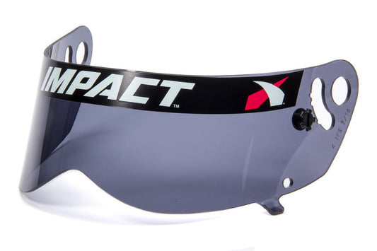 Shield Dark Smoke Anti - Fog Champ/Nitro - Fenix Motorsports - Safety Equipment,Helmets and Accessories,Helmet Shields