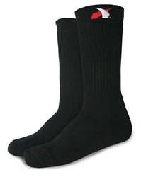 SOCKS NOMEX SFI3.3 LARGE BLACK - Fenix Motorsports - Safety Equipment,Safety Clothing,Socks