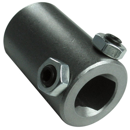 Steering Coupler Steel 3 /4DD X 3/4 Smooth Bore - Fenix Motorsports - Steering and Components,Steering Columns, Shafts and Components,Steering Shaft Joints/U - Joints