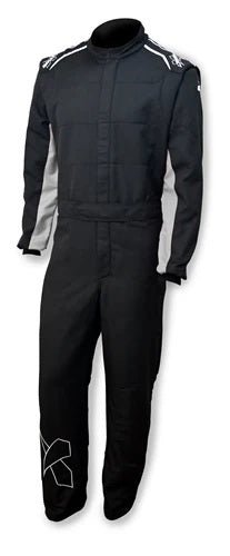 Suit Axis 2.4 1pc Large Black/Gray - Fenix Motorsports - Safety Equipment,Safety Clothing,Driving Suits